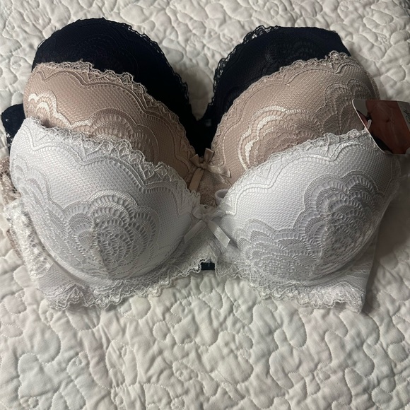 NWT Rene' Rofe' Demi Bra-3 - Picture 3 of 10